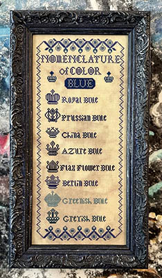 (image for) Nomenclature Of Color - Blue